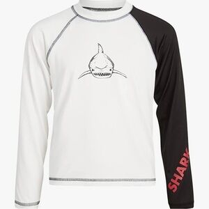 BIG Chill Boys' Rash Guard - UPF 50+ Long Sleeve Swim Shirt - 14